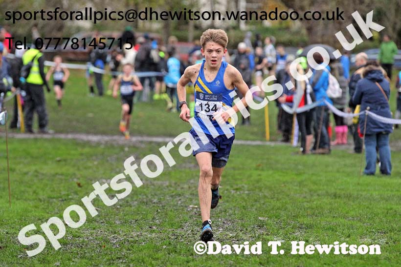 Boys under-13s, British Athletics Liverpool Cross Challenge, Sefton Park, Liverpool. Photo: David T. Hewitson/Sports for All Pics